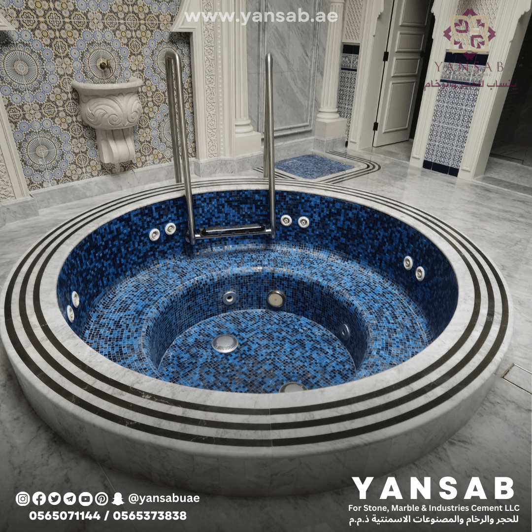  جاكوزي فاخر داخلي في فيلا بالعين