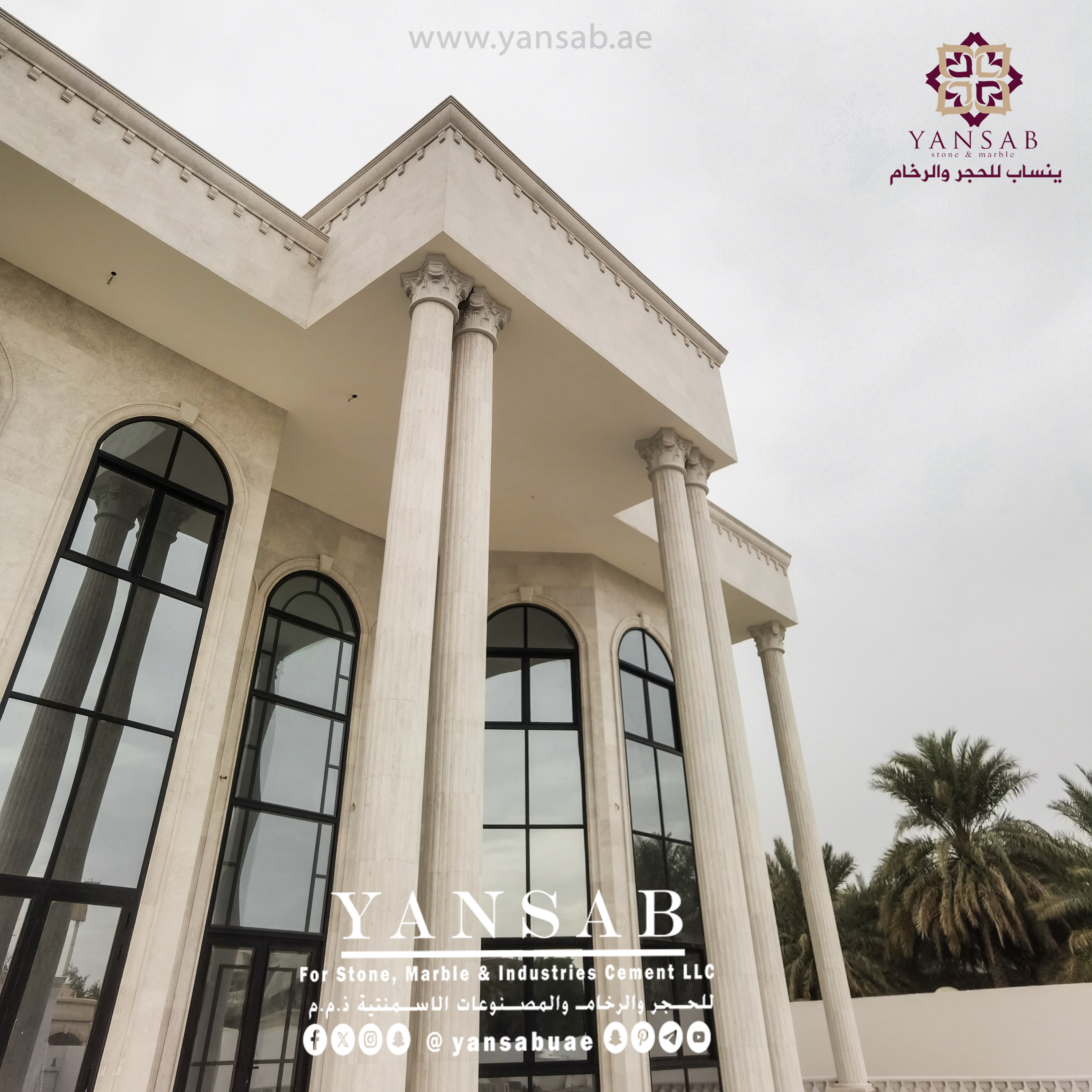 Luxury Residential Villa with Calibrated Omani Stone Facade, Abu Dhabi - 6